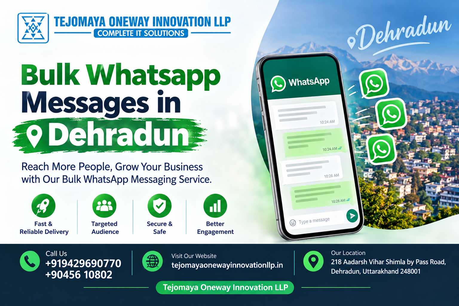 Powering Dehradun Businesses With Smarter WhatsApp Campaigns