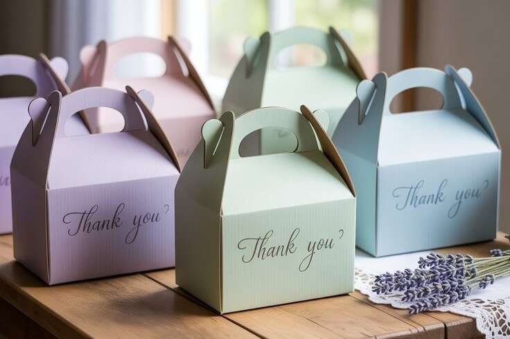 Personalised Gable Boxes For Small Gifts