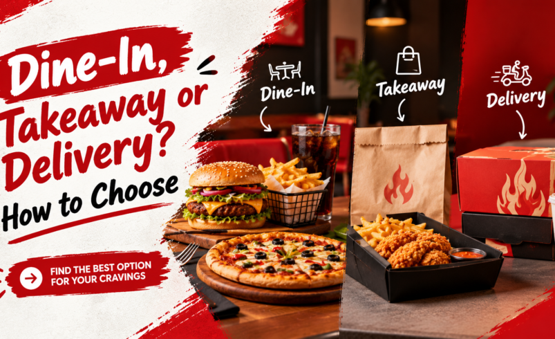 Dine-In, Takeaway or Delivery? How to Choose
